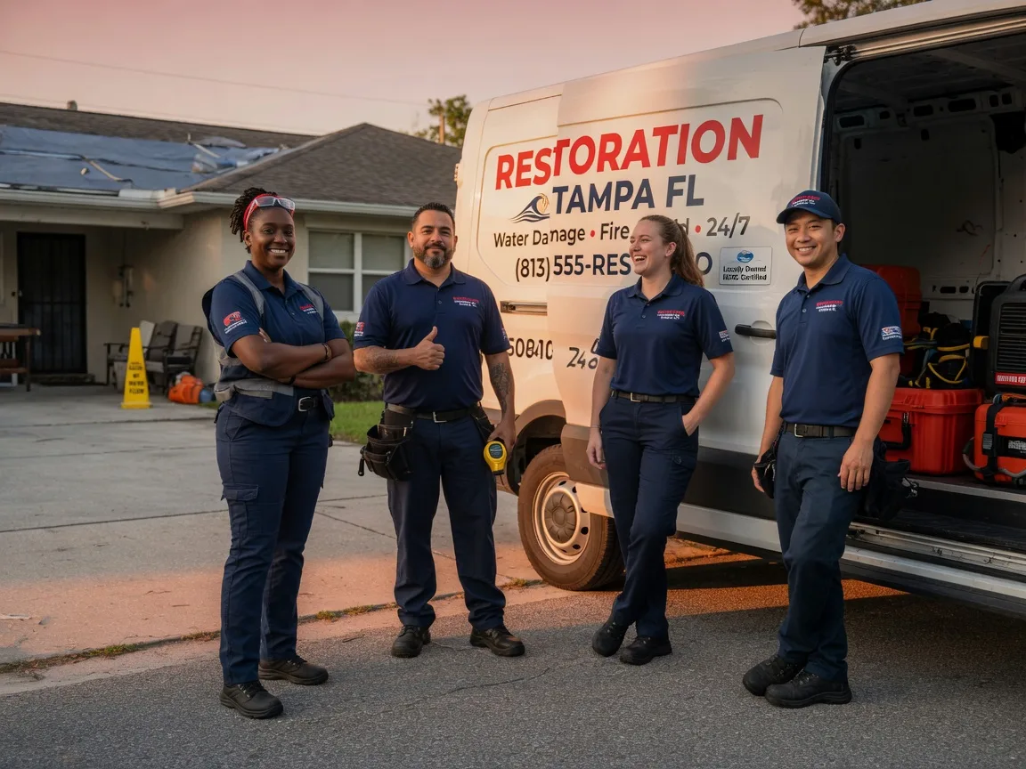 Water Damage Restoration company in Lomax, IL