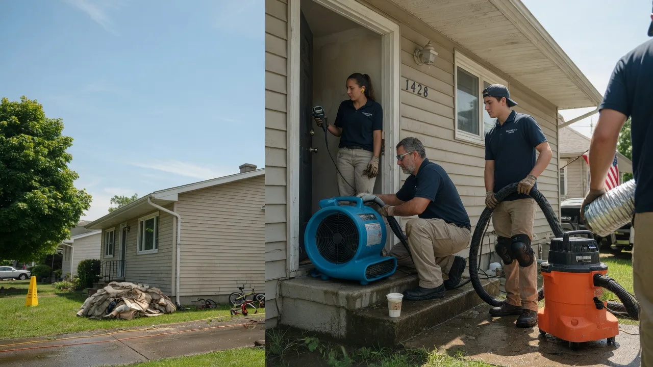 Water Damage Restoration in Lomax, IL near me